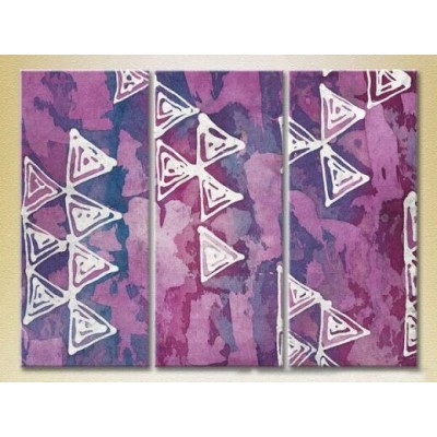 Картина Magic Color Triptych Abstraction Lilac/Violet (2229537)