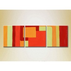 Картина Magic Color Triptych Abstract Bright squares (2229575)