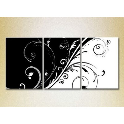 Картина Magic Color Triptych Black and White Patterns (2229578)