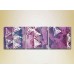 Картина Magic Color Triptych Abstraction Lilac/Violet (2229518)