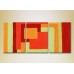 Картина Magic Color Triptych Abstract Bright squares (2229535)