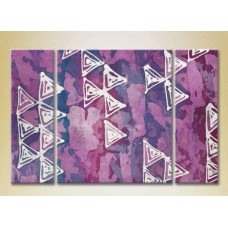 Картина Magic Color Triptych Abstraction Lilac/Violet (2229516)