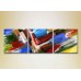 Картина Magic Color Triptych Abstraction Blue/Red (2229510)