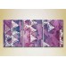 Картина Magic Color Triptych Abstraction Lilac/Violet (2229517)