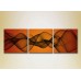 Картина Magic Color Triptych Abstraction Orange/Black (2229504)