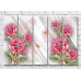 Картина Magic Color Jewelry of Pink flowers on a Gray background (3551879)