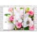 Картина Magic Color Bouquet of White alstroemeria and Pink roses (500112)