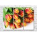 Pictură Magic Color Bouquet of motley Yellow/Orange tulips (500126)