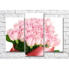 Pictură Magic Color Bouquet of Pink roses (500133)