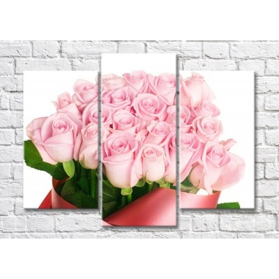 Pictură Magic Color Bouquet of Pink roses (500133)