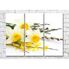 Pictură Magic Color Bouquet of daffodils with willow branches (500146)