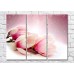 Картина Magic Color Pink magnolia branch on Lilac background (500193)