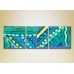 Картина Magic Color Triptych Abstraction Turquoise/Yellow (2229452)