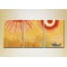 Pictură Magic Color Triptych Abstraction Chagall (2229530)