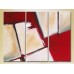 Pictură Magic Color Triptych Abstraction White/Red (2229450)