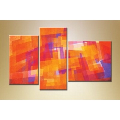 Pictură Magic Color Triptych Abstraction 104 (1609960)