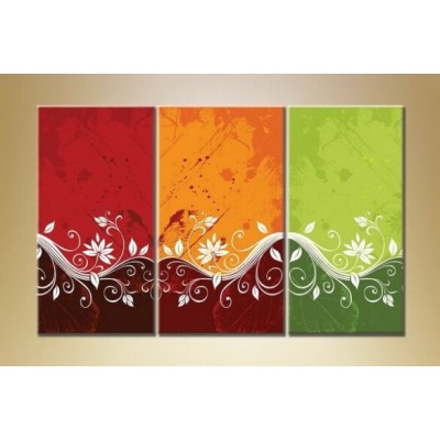 Pictură Magic Color Triptych Abstraction 112 (1609969)