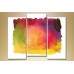 Pictură Magic Color Triptych Abstraction 113 (1609970)