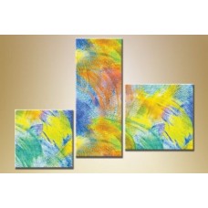 Pictură Magic Color Triptych Abstraction 118 (1610005)