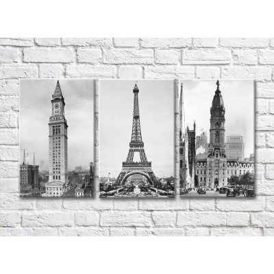 Картина Magic Color Black and White towers (500006)