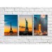 Pictură Magic Color Statue of Liberty between the towers (500009)