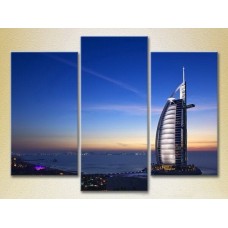 Картина Magic Color Triptych Hotel Burj Al Arab in Dubai (2658503)