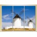 Картина Magic Color Triptych Windmills (2658425)