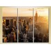 Картина Magic Color Triptych Sunrise Over Manhattan (2658428)