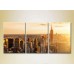 Pictură Magic Color Triptych Sunrise Over Manhattan (2658429)