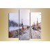 Pictură Magic Color Triptych Cities and Countries (2658682)