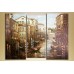 Pictură Magic Color Triptych Cities and Countries (2658686)