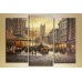 Pictură Magic Color Triptych Cities and Countries (2658687)