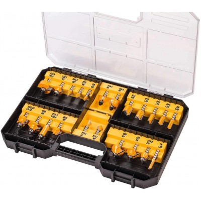 Set de freze pentru lemn DeWalt DT90017