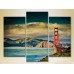 Картина Magic Color Triptych Golden Gate Bridge in perspective (2658477)