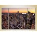 Картина Magic Color Triptych Empire State Building (2658549)