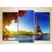 Картина Magic Color Triptych Eiffel Tower (2658533)