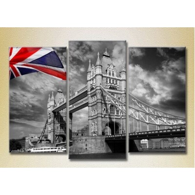 Картина Magic Color Triptych London 02 (2658460)