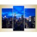 Pictură Magic Color Triptych New York Skyscrapers (2658491)