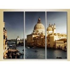 Pictură Magic Color Triptych Italy Venice (2658487)