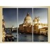 Pictură Magic Color Triptych Italy Venice (2658487)