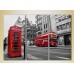 Pictură Magic Color Triptych London Double Decker (2658466)