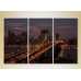 Картина Magic Color Triptych Manhattan Bridge (2658469)