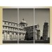 Картина Magic Color Triptych Italy Leaning Tower of Pisa (2658471)