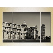 Картина Magic Color Triptych Italy Leaning Tower of Pisa (2658473)