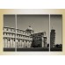 Картина Magic Color Triptych Italy Leaning Tower of Pisa (2658473)