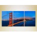 Картина Magic Color Triptych Golden Gate Bridge (2658474)