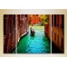 Pictură Magic Color Triptych Canal Venice (2658455)