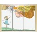 Pictură Magic Color Triptych Girl with Balloons (2229609)