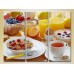 Pictură Magic Color Triptych Breakfast with muesli (2698630)