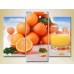 Pictură Magic Color Triptych Mandarins (2698687)